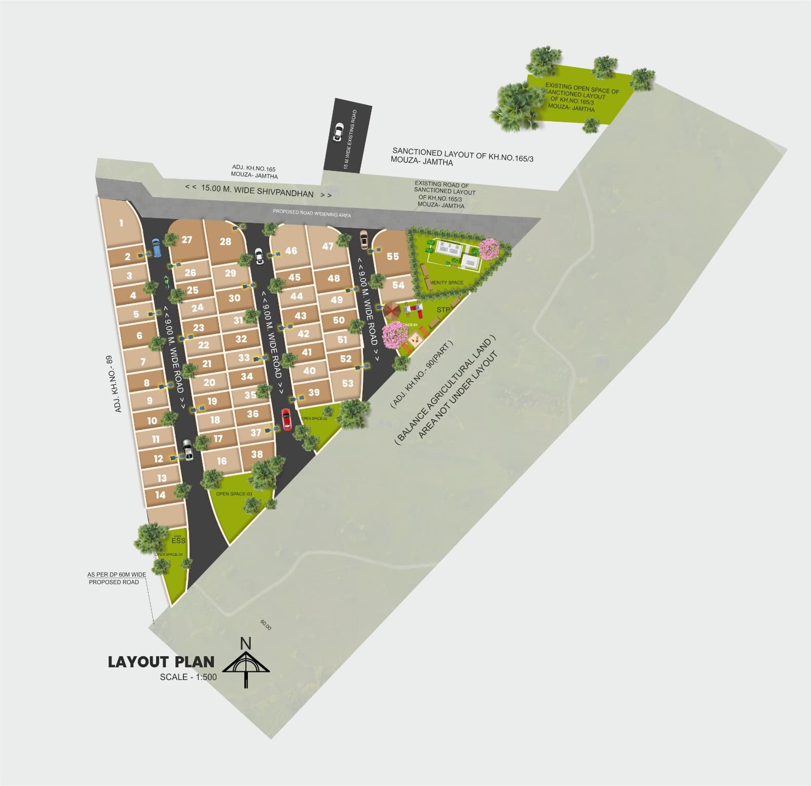 Mahakali Greens 2 Master Layout Plan